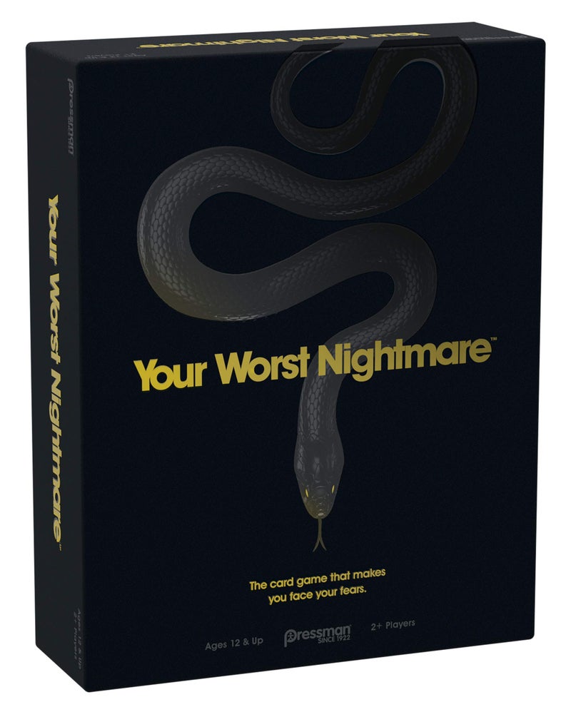Pressman Your Worst Nightmare by Pressman - The Card Game That Makes You Face Your Fears, Black - Image 5